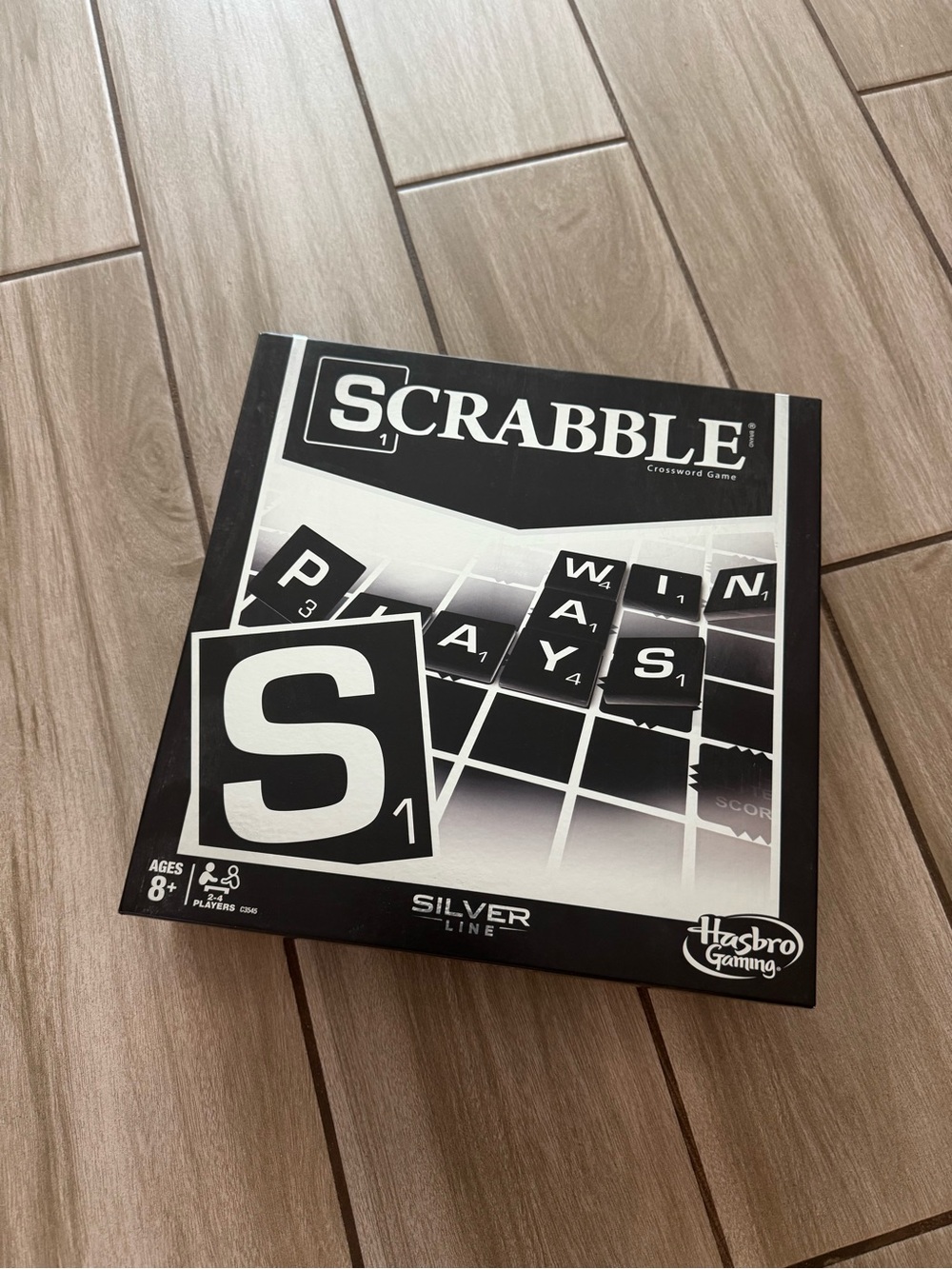 BRAND NEW!! Scrabble - SILVER Line Special Edition